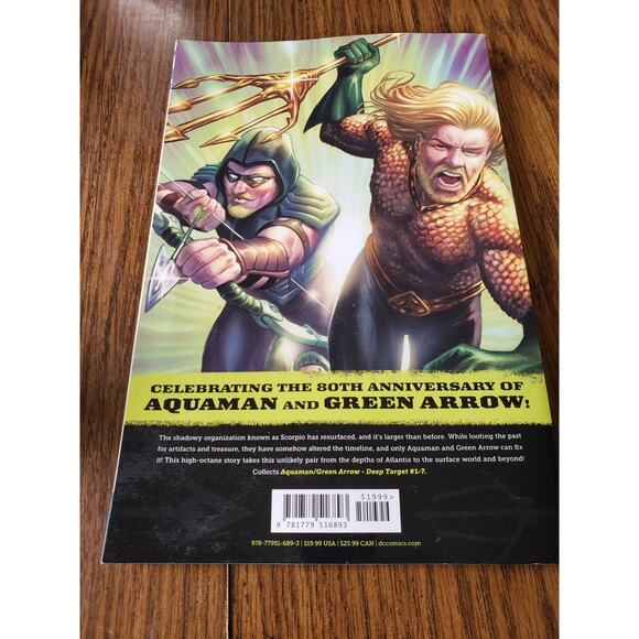 Aquaman/Green Arrow - Deep Target by Brandon Thomas: Used TPB - Picture 2 of 6